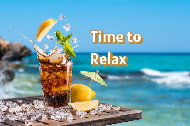 Airport Hotels | Iced rum tropical cocktail 645 483 Time to Relax